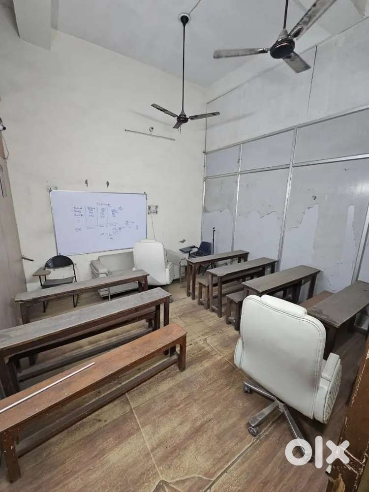 Space for office institute and playschool on rent