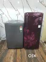 Best combo offer available refrigerator and washing machine $