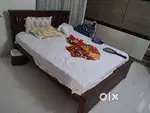 Queen Size Cot with Bed for Sale in Munnekollal