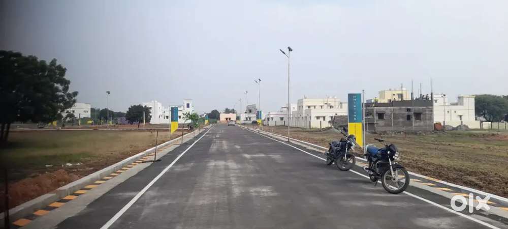 90% Bank loan dtcp approved plot for sale at Aniyapuram