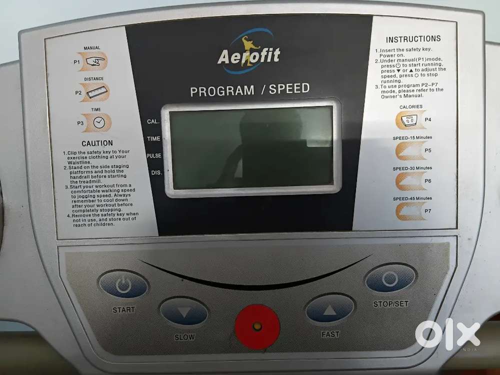 Good working condition  Aerofit Treadmill available for selling.