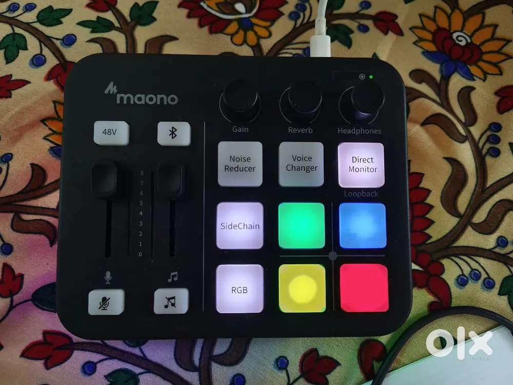 MAONO Gaming, Audio Podcast, Mixer, Audio Interface