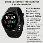 Boult Striker Pro Smartwatch | AMOLED Display | Bluetooth Calling