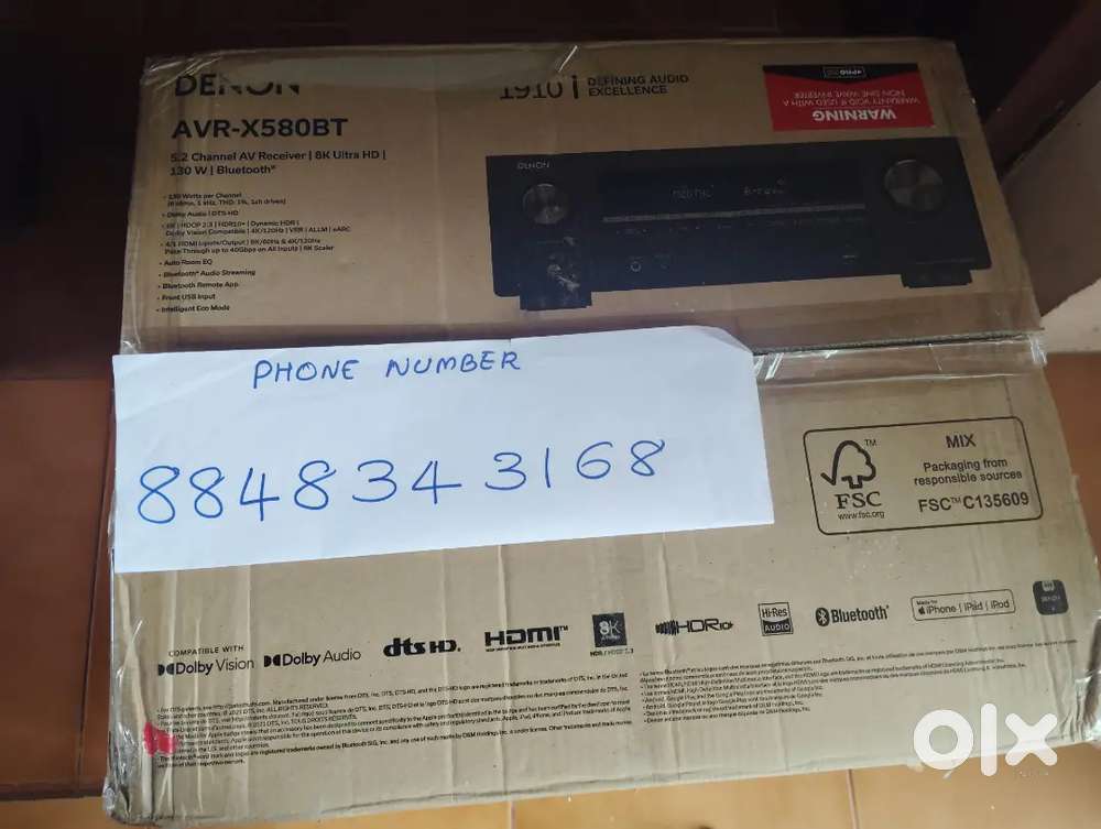 AVR, speakers, active sub, Blu-ray,4k disc, audio CD'S, hi-fi, LED TV,