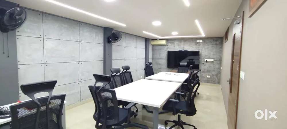 1000 sqft /2000  fully furnished ac office rent edapally  Palarivattom