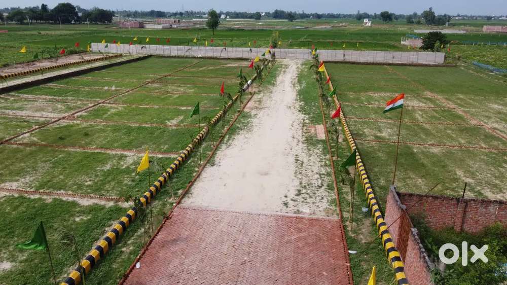 लखनऊ सुल्तानपुर रोड पर जिला पंचायत से अप्रूव्ड प्लाट बैंक लोन केसाथ