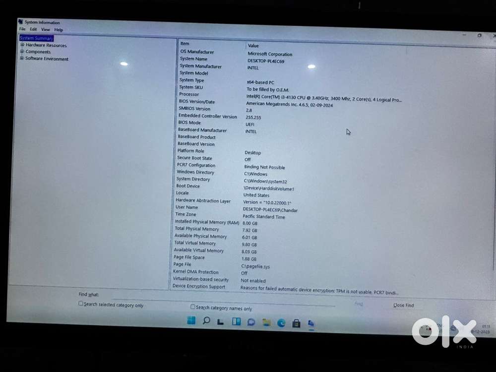 Brand New Intel i3 PC  8GB RAM  256GB NVMe SSD  Original Windows 11