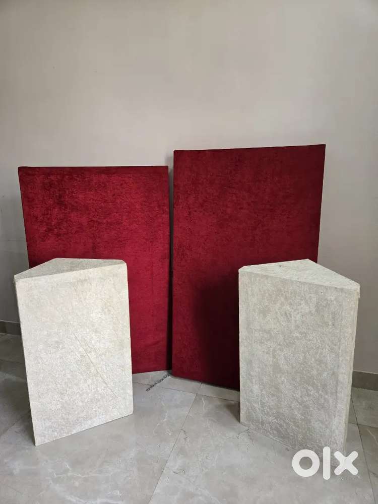 4 set of sound proofings