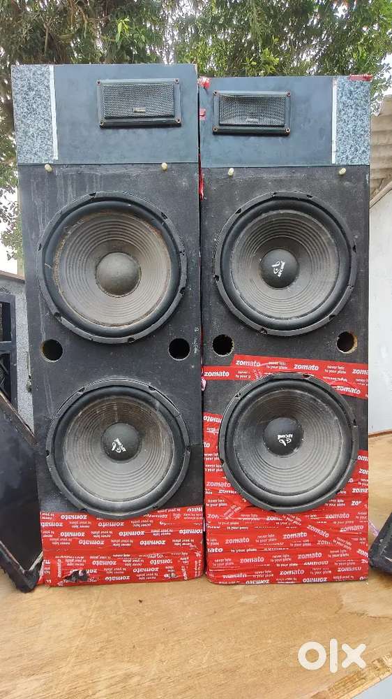 4 speker 10 inch 2 tviter chalu candisan peti