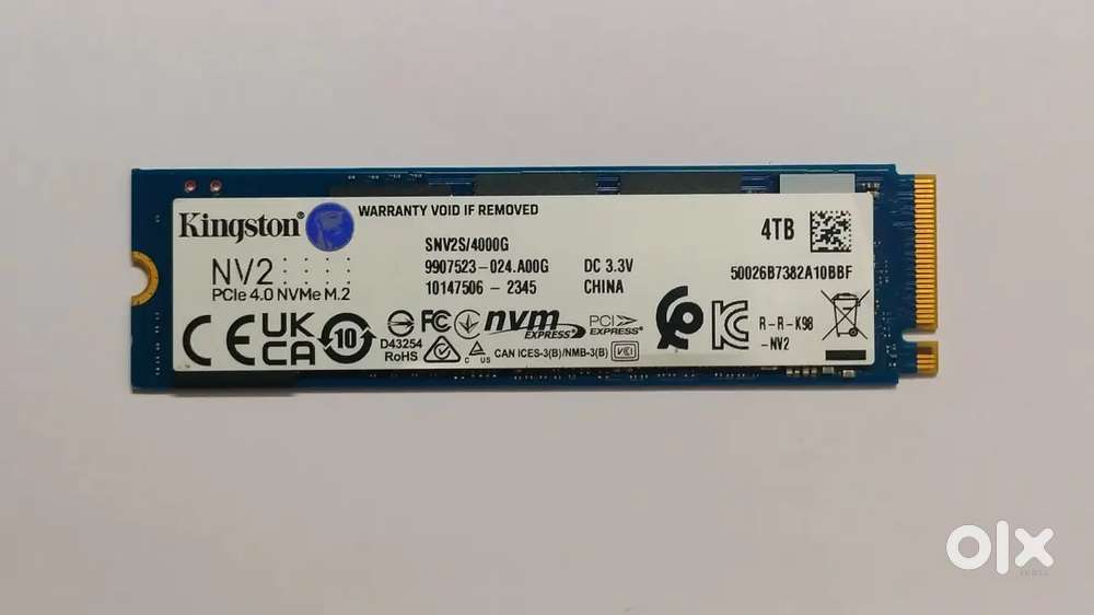 Kingston NV2 4TB Storage