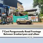 7 Cent Commercial Plot Pongumoodu Main Road