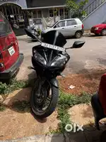 R15 V2 BLACK COLOR CLEAN CONTIDION PARKED BIKE