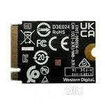 WD SN740 512GB SSD M.2 2230 30mm NVMe PCIe 4.0 Gen 4 x 4