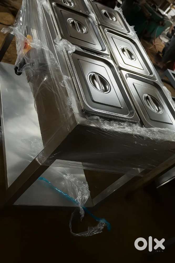 ONE WEEK OLD COMMERCIAL BAIN MARIE UNUSED IN KATWARIA SARAI HOUZ KHAS