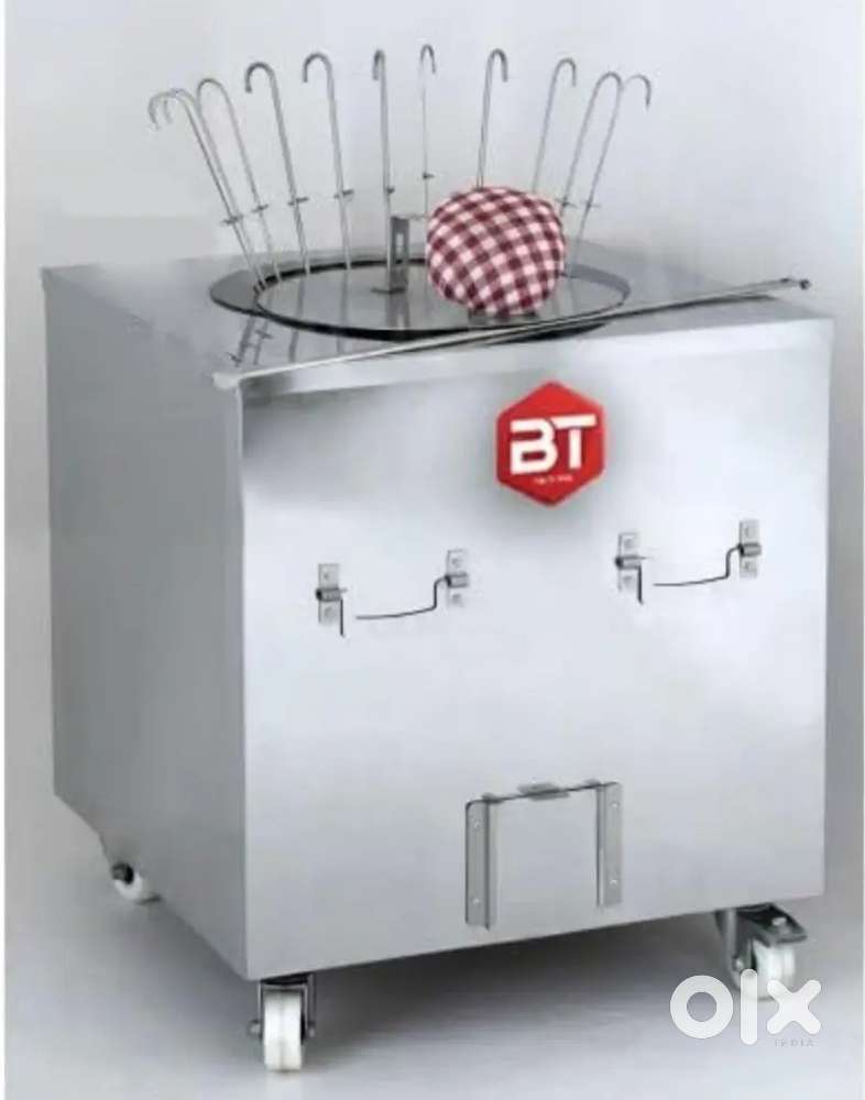 Square Large gas and coal tandoor