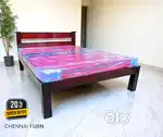 Wooden Cot , Bed , Single , Double , Queen , King size @ New 54er