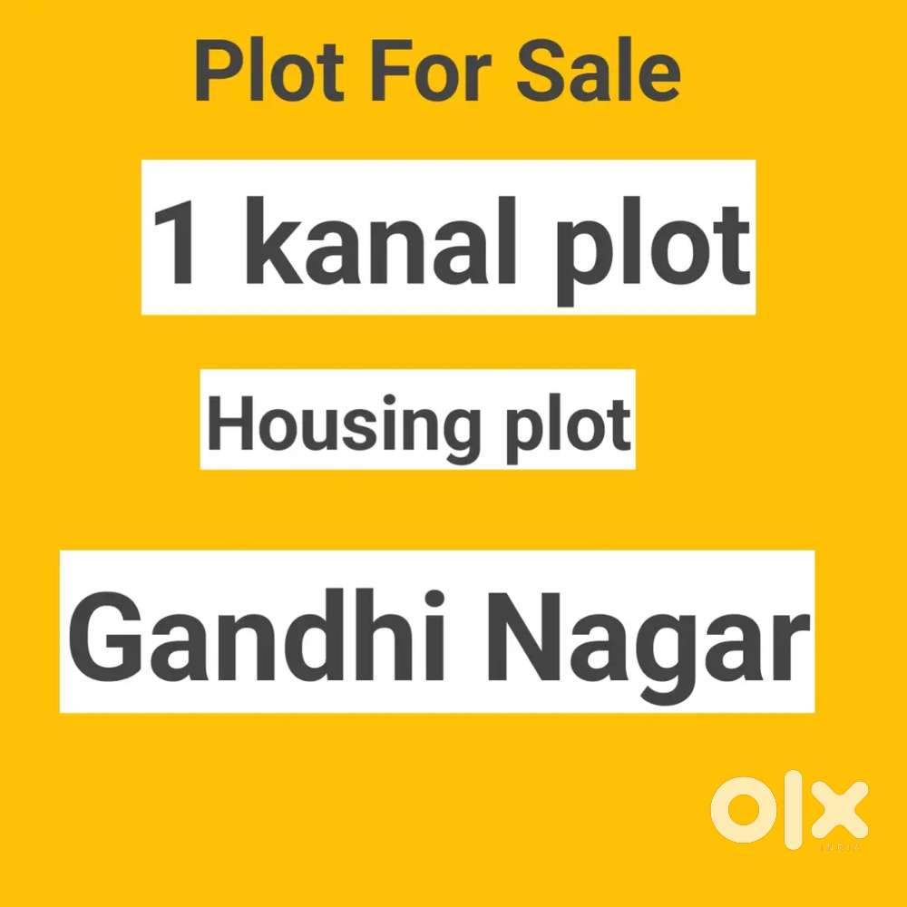 1kanal housing Plot Gandhi Nagar