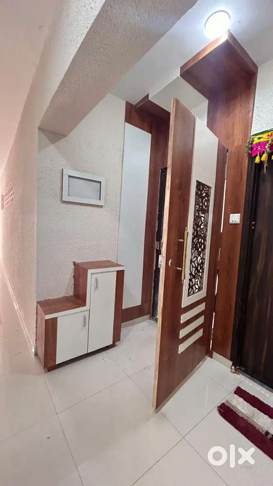Oc Received 1 BHK Semi furnishe flat for sale Rs,37 lac Virar East