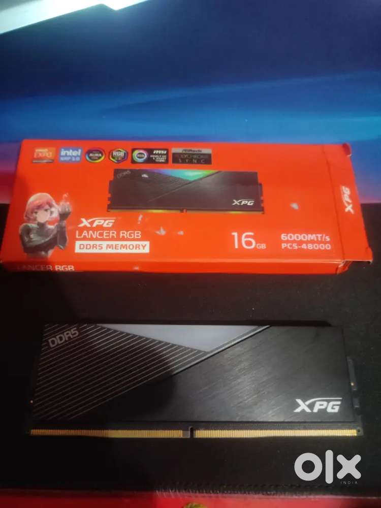 RAM 16GB DDR 5  PC5 48000 RBG XPG