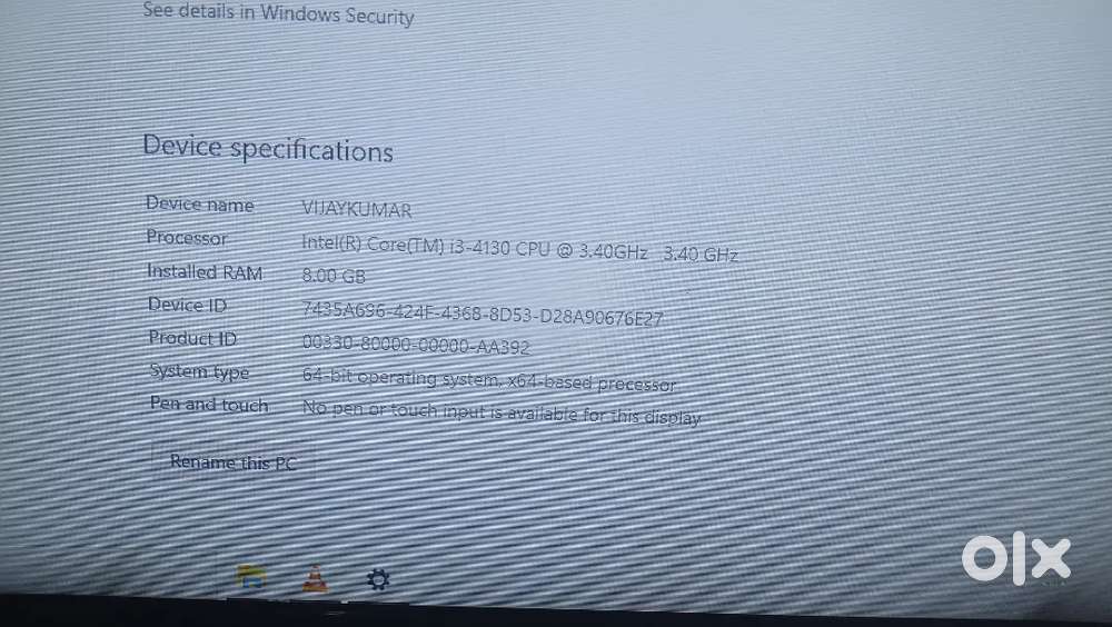 Super fast Dell CPU With i3 processor