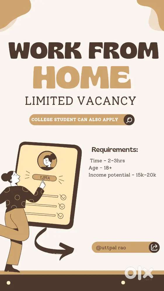 Online work from home