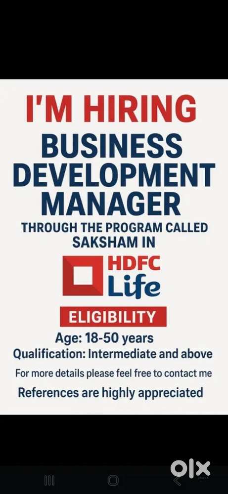 Business dovlopment manager