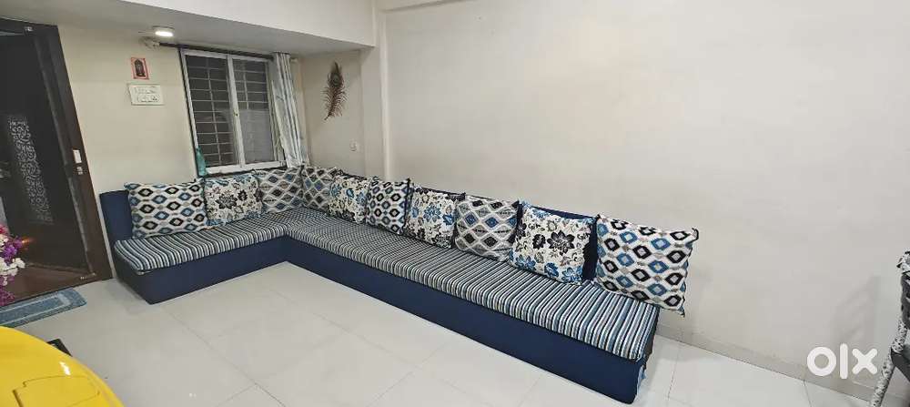 Big L shape sofa . Brand new condition