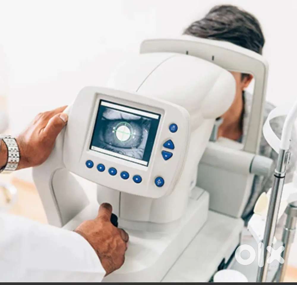 AR eye checkup machine