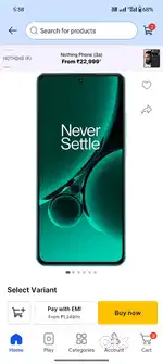 ONEPLUS NORD CE 3 WARRANTY PERIOD GUD CONDITION
