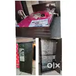 New 4x6 wooden double cot+mattress just 7499 with free delivery