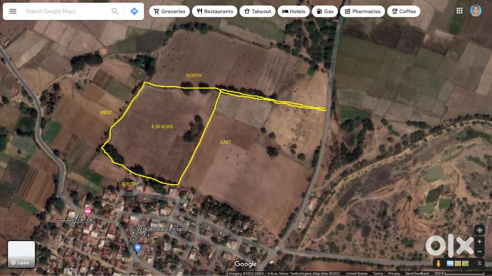 AGRICULTURE LAND 4.30 GUNTAS