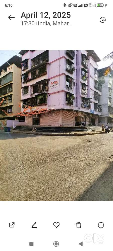 Shop Sell Rs.19Lac area,200 sqft kamothe Sec.21 Near Khandeswar Rly. -