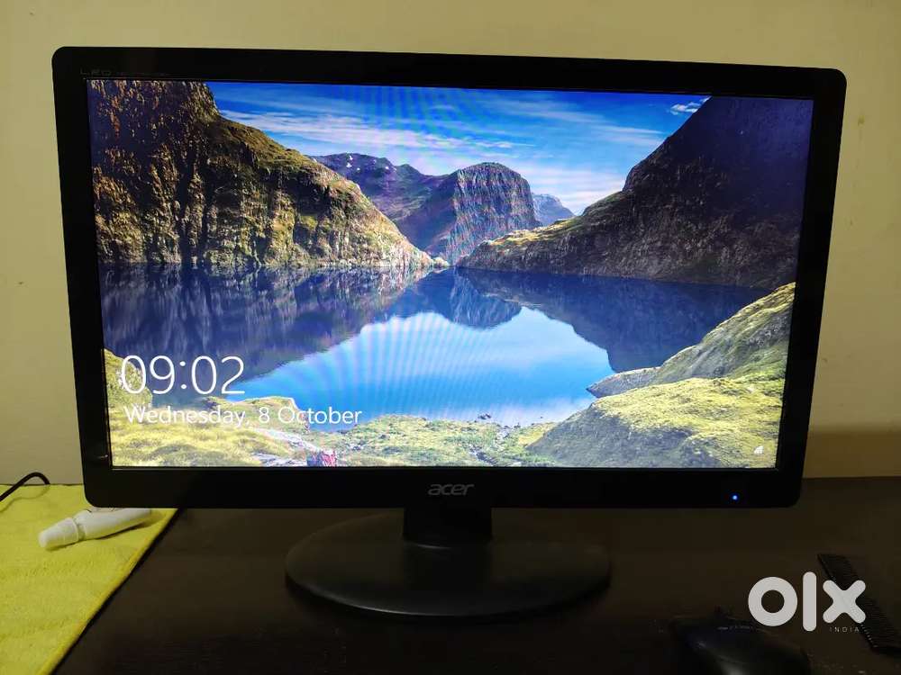 ACER monitor,CPU core2Quad Q6600 2.4Ghz