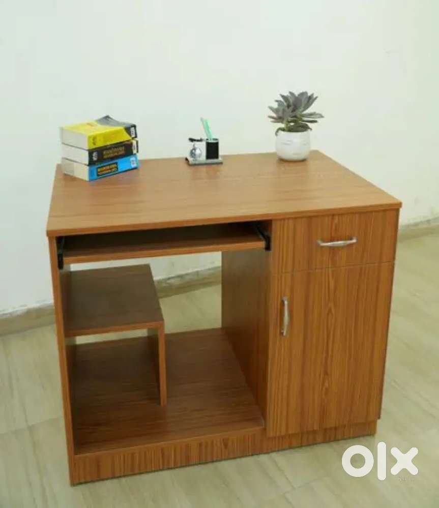 Teak wood colour 3x2 table brand new