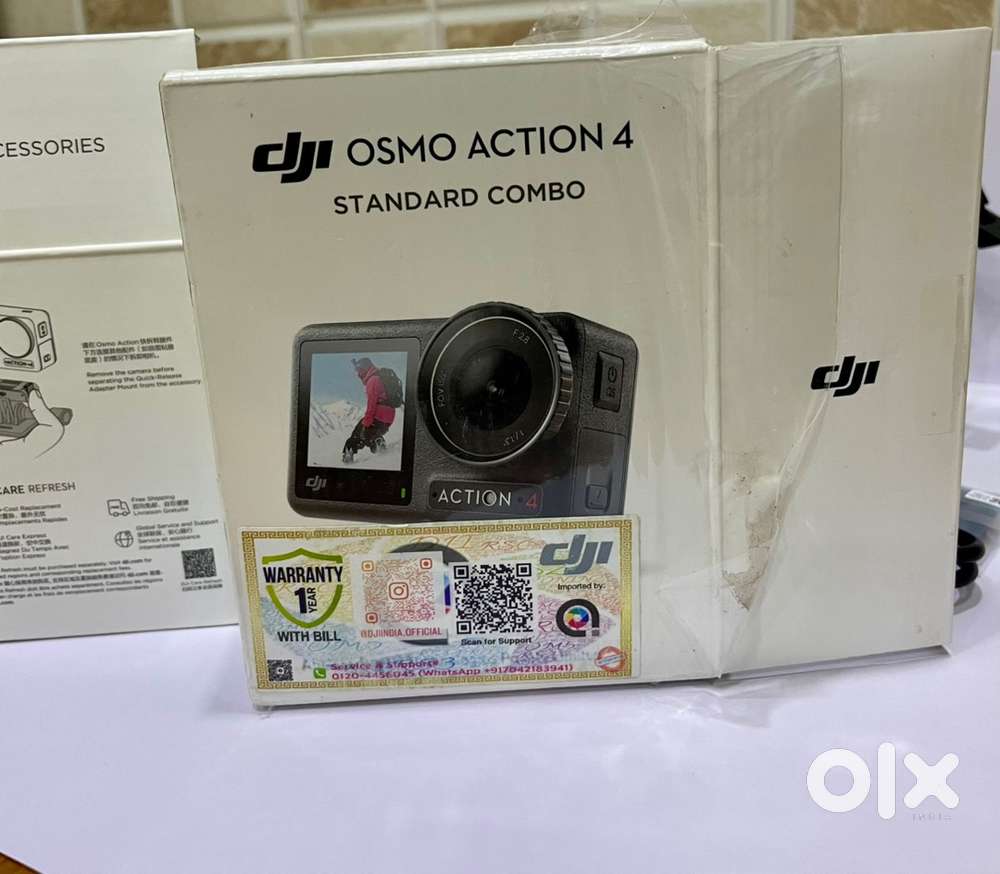 DJI ACTION 4 unboxed
