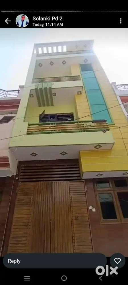 (JAGRITI VIHAR SEC 3) 50 GAZ TRIPLE STORY HOUSE ONLY IN 60 LAKH
