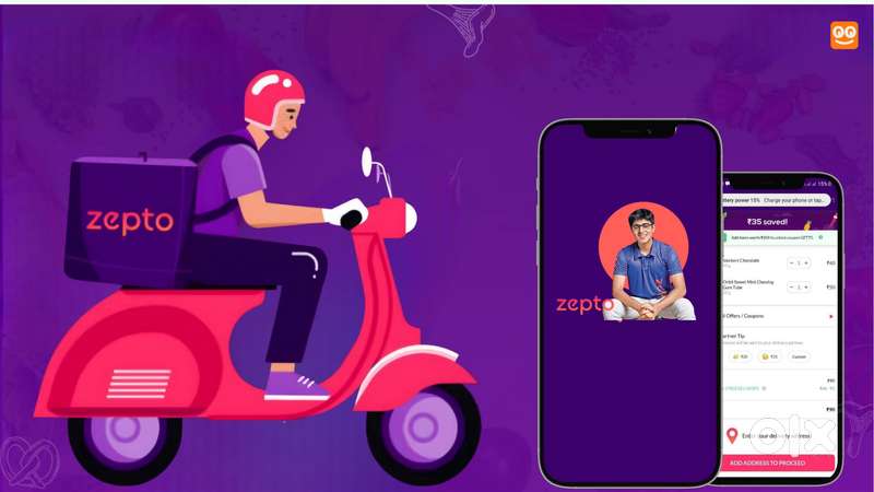 Zepto Delivery Boy