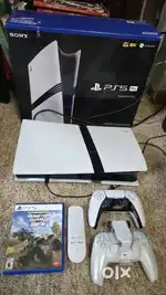 Sony PlayStation 5 Pro 2TB Console, Disc Drive, 2 Controllers Media