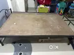 Wooden iron bed 4 by 6