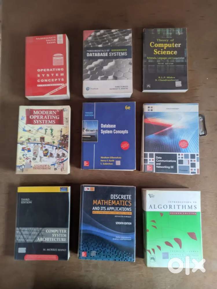 Gate CSE Reference Books Set (B.Tech/MCA Books)