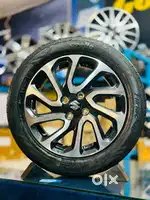 16 inch swift Baleno Diamond cut OEM Alloy wheels with tyre set of 4