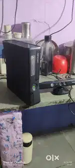 xbox360 250gb with two remote and two CD power supply not available