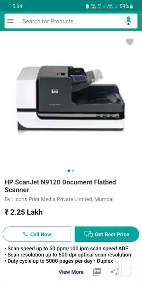 Scanner Flat bed & ADF