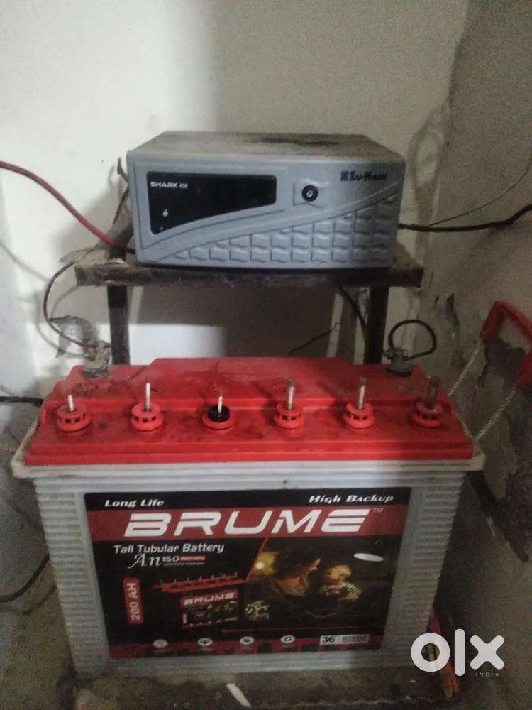 New inverter battry