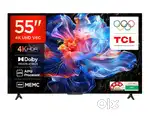 TCL 55 Inch  4K resolution Smart Tv  Dolby Atmos
