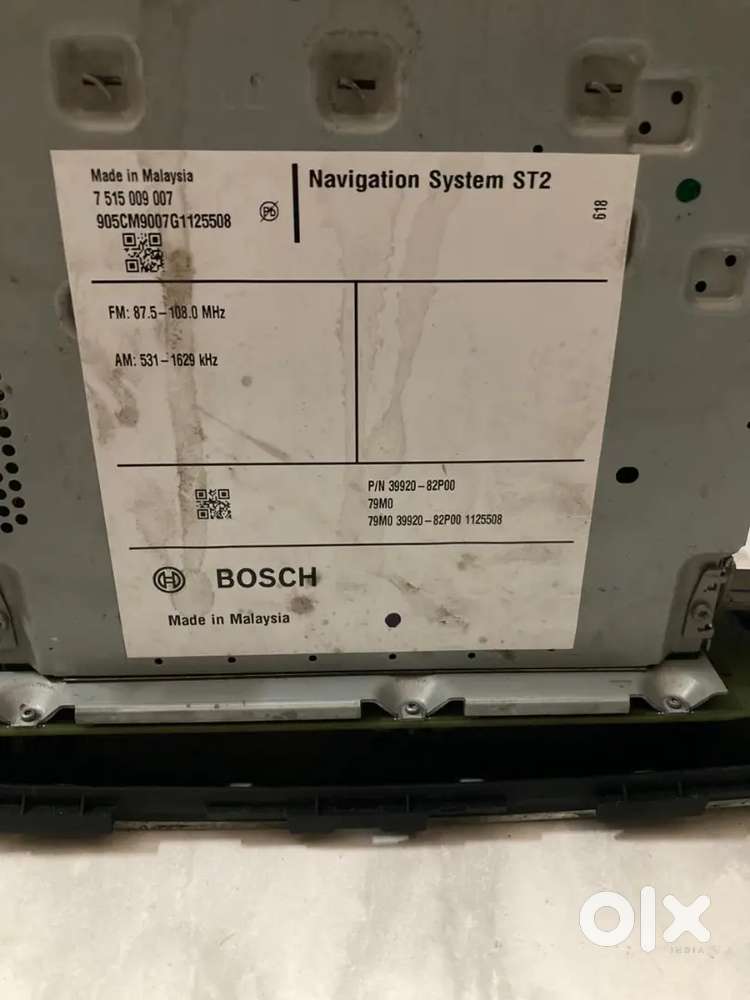 Car informative system for brezza 2018 model