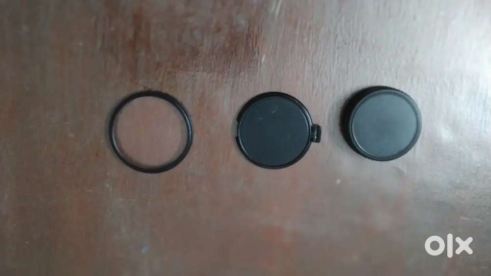 Vintage Flash Sensor/Protector UnitCamera Lens Cap & Filter Ring Set