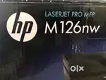 Almost unused wifi printer HP LaserJet PRO mfp