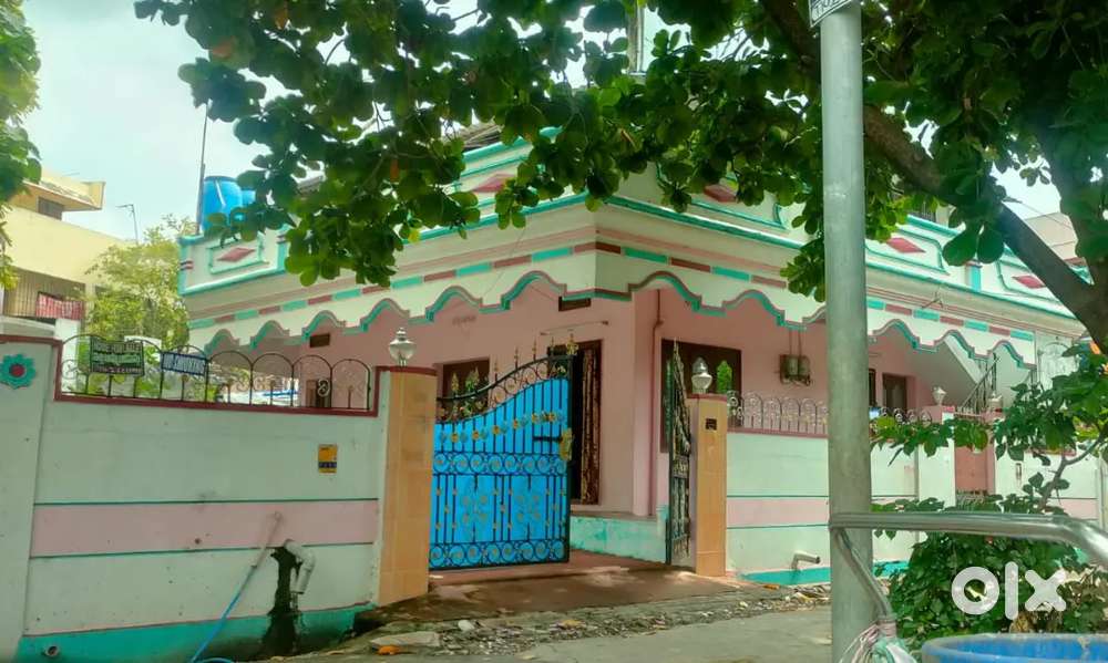 Individual house 2 roads facing for sale