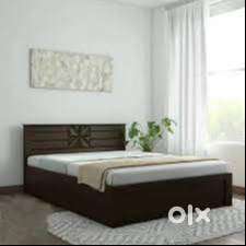 Bumper offer buy new double bed wit box -6990/-EMI on bank